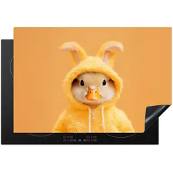 HERDABDECKPLATTE Osterhase - Kostüm - Ente Induktionsmatte 77x51 cm