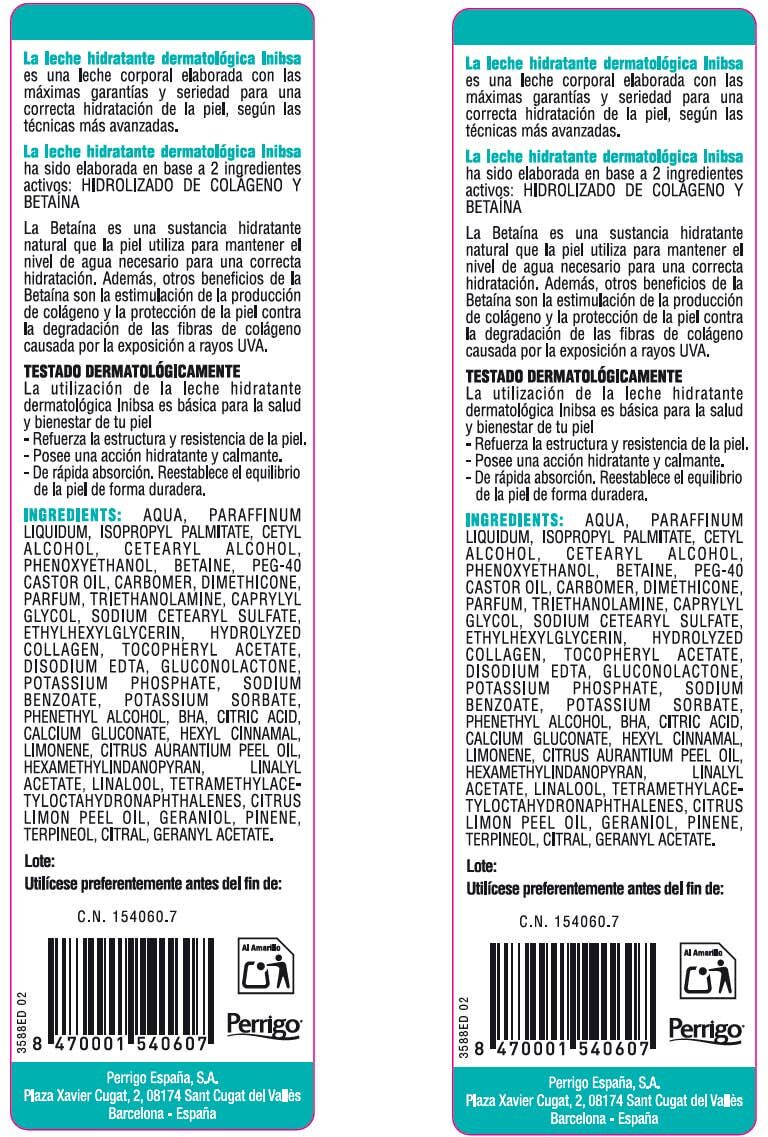 Inibsa Leche Corporal Hidratante 2x500ml