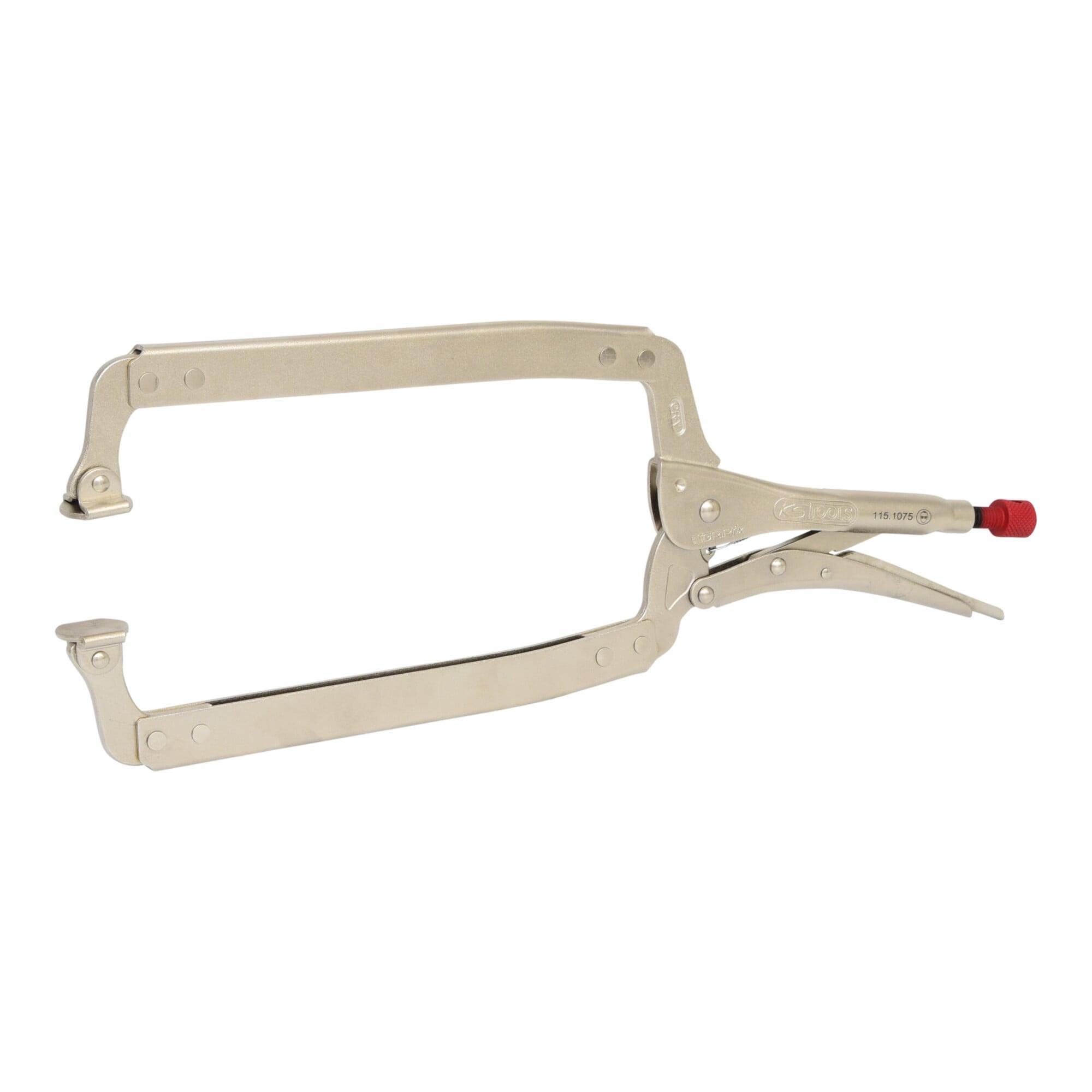 KS Tools Schweiß-Klammer-Gripzange, beweglichen Spannbacken 0-270mm (115.1075)