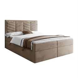 KONTINENTALBETT AURORA 160x200 mit Bettkasten Royal Velvet 176