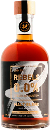 Rebels 0,0% Rebels 0.0% Malt Blend Whiskey 50 cl. - 50cl