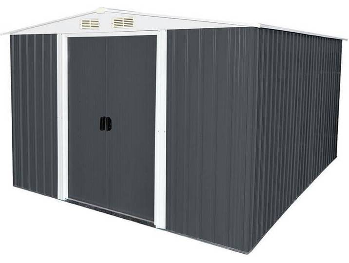 HOME DELUXE - Abri de jardin BOHIO - Taille : XL - Dimensions 258 x 206 x 177 cm\, surface 5\,2 m²\, fondations incluses I Abri de jardin Abri de jardin Armoire de jardin