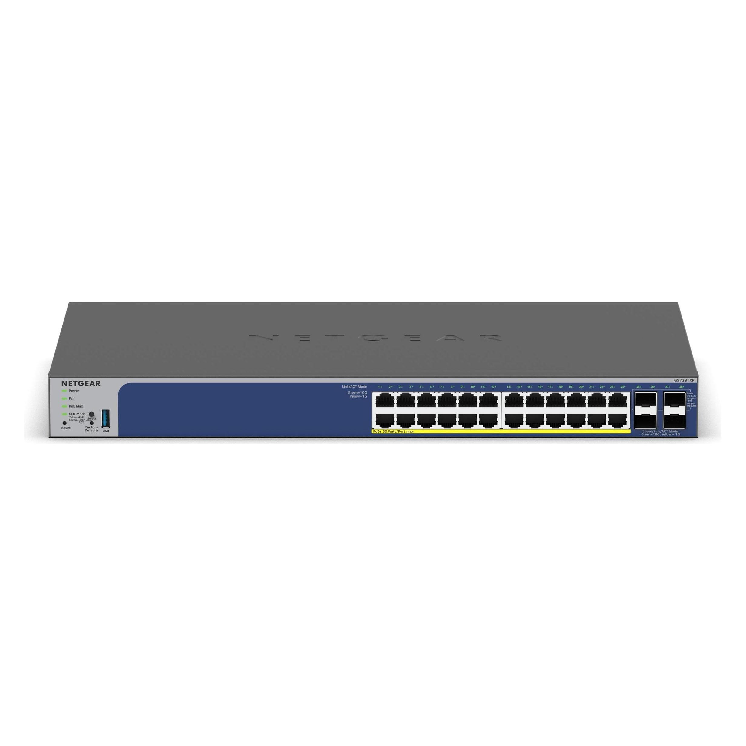 Netgear GS728TXP (24 Ports) (GS728TXP-300EUS)