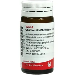 Chamomilla/nicotiana Globuli 20 g