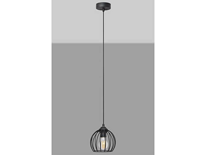 Helam MERCURE Drahtrahmen Pendelleuchte Schwarz 16cm
