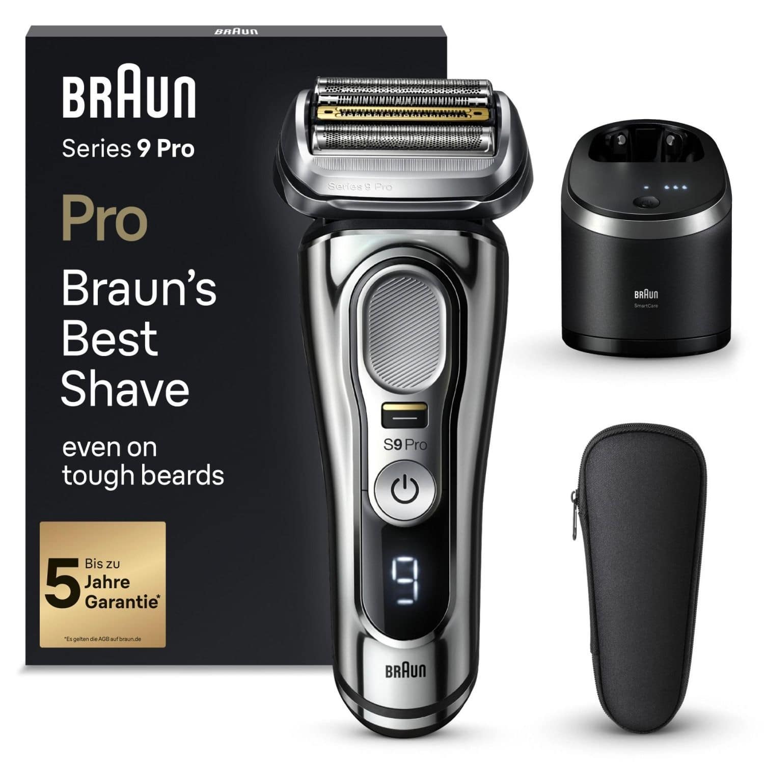 Braun Series 9 - 9486cc wet&dry Nass&Trocken Rasierer Lithium-Ion (Li-Ion) 60 min jetzt inkl. SPARFESTIVAL-Bonus*