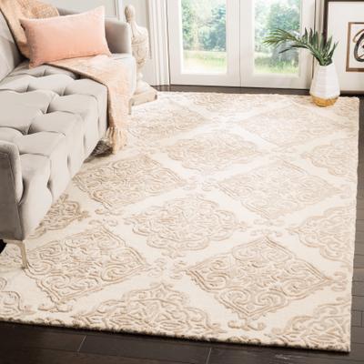 SAFAVIEH Handmade Glamour Bianca Modern Viscose Rug