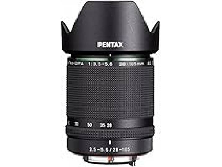 Pentax D FA 28-105mm F3.5-5.6ED DC WR Objectif Monture pour Pentax K1 Noir
