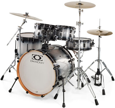 DrumCraft Series 4 Standard Bundle PSB Platinum Sparkle Burst