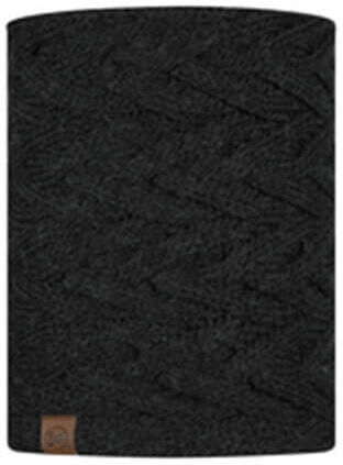 Buff Caryn Graphite Knitted & Fleece Neckwarmer