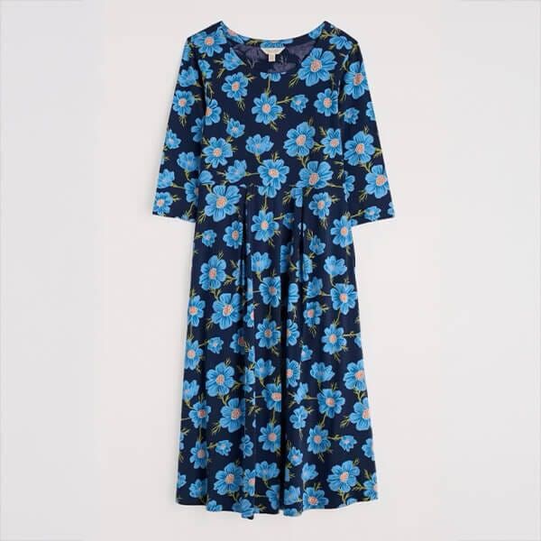 Seasalt Veronica Dress Climbing Cosmos Lagoon Size 8