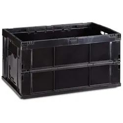 Relaxdays Klappbox stabil Schwarz