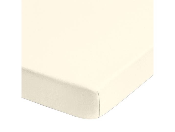 Feinbiber Stretch-Spannbettuch 0002542 Beige/Creme