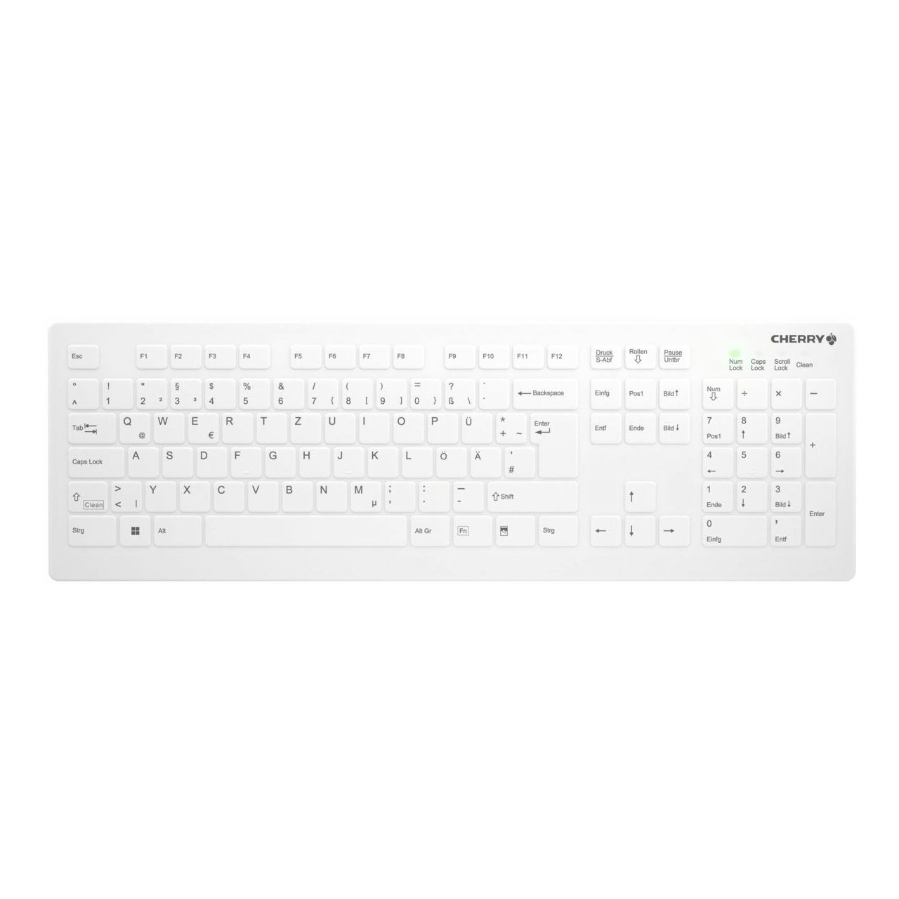 Contour Active Key AK-C8112 Medical Keyboard 2.4 GHz und USB Deutsch weiß (kabellos)