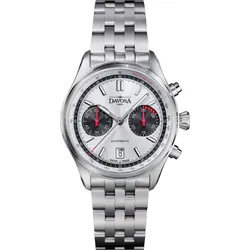 Davosa Pilot Newton Pilot Rally Chronograph Limited Edition 161.536.10 - schwarz,silber - 44mm