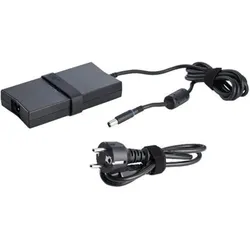 Dell 130W AC Adapter (3-pin) with (130 W), Notebook Netzteil, Schwarz