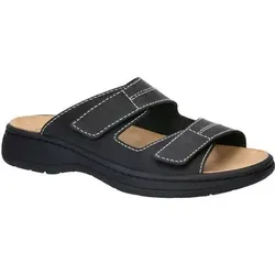 LICO Herren Pantolette Lico Wellness, Größe 39 in Schwarz Schwarz