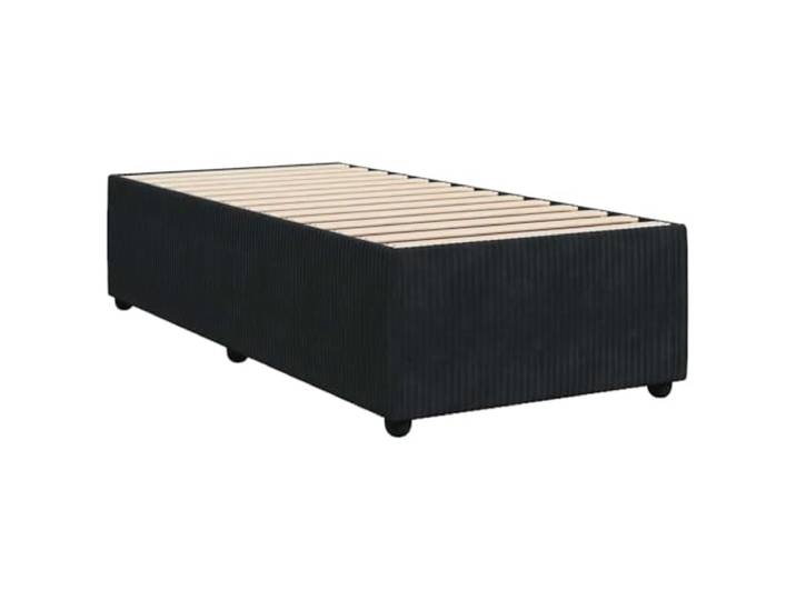 vidaXL Bettgestell Schwarz 80x200 cm Samt