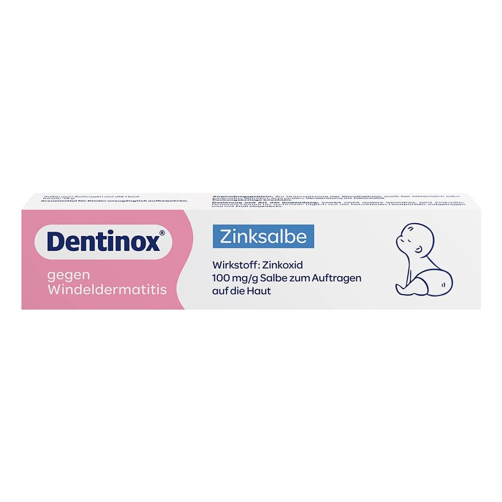 Dentinox Gesellschaft für pharmazeutische Präparat Dentinox Zinksalbe gegen Windeldermatitis 19181033