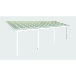 Palram - Canopia  Feria 3x8.5 Terrassenüberdachung weiß, klar