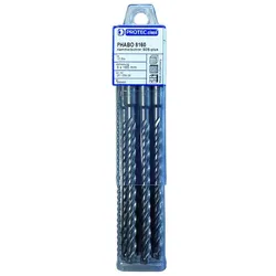 PROTEC Hammerbohrer PHABO8160 4x4 SDS Plus 8x160 (PK=10Stk.)