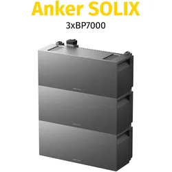 Anker SOLIX BP7000 Erweiterungsakku 7KWh Speicher für Anker SOLIX Solarbank Max AC - 3xBP7000