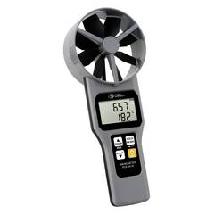 PCE Instruments Anemometer PCE-VA 20 bis 30 m/s Windgeschwindigkeit Volumenstrom Temperatur Luftfeuchtigkeit uvm.