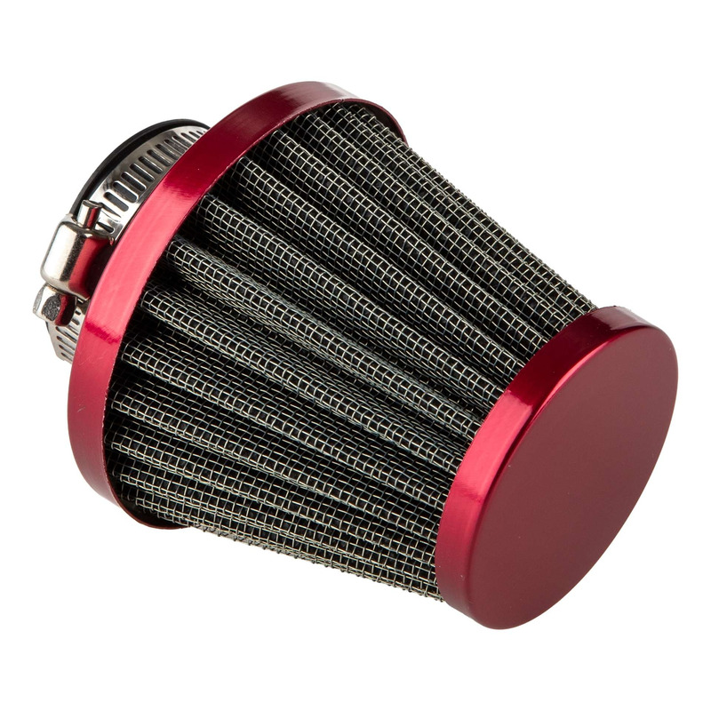 TunR Filtre à air Tun'R Ø28-35 conique rouge