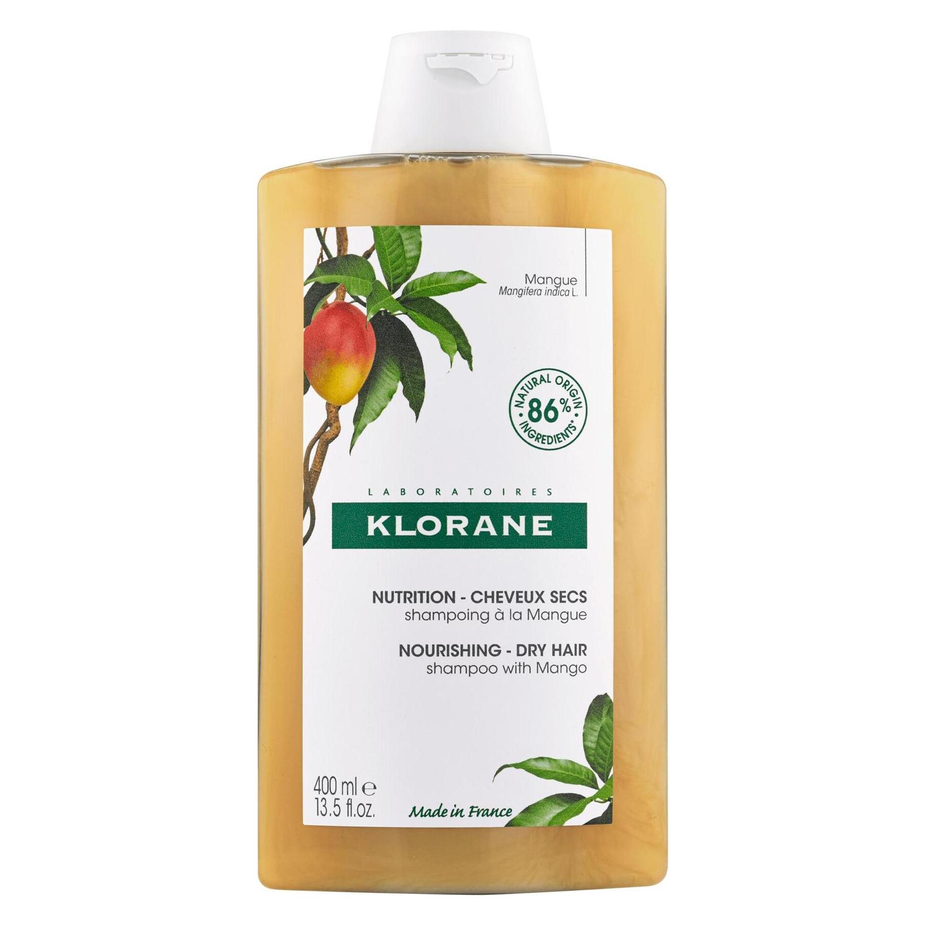 Klorane Nährendes mit Mango (Flüssiges Shampoo, 400 ml) (P0003801)
