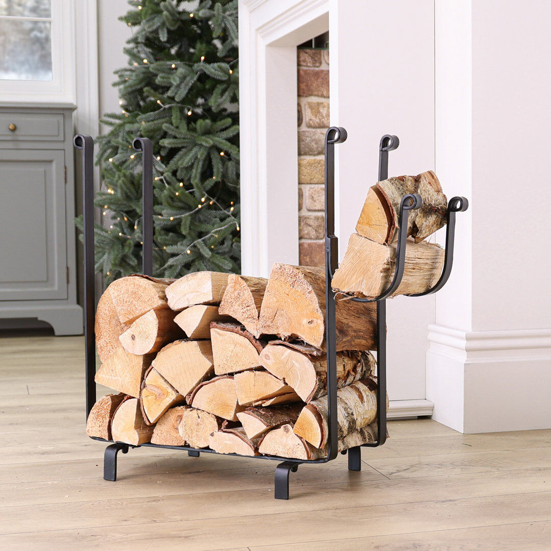 Borough Wharf Maselek Fireplace Accessory Black 61cm H X 66.5cm W X 26cm D