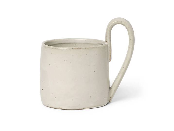Ferm Living - Flow Becher, off-white