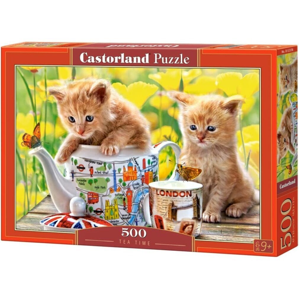 Castorland Thee Tijd Planten, 500 stuks
