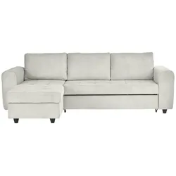 Ecksofa River Hellgrau