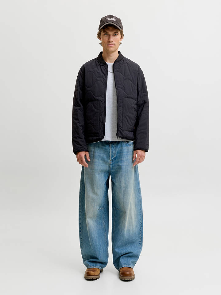 Jack & Jones Übergangsjacke in Schwarz - XL