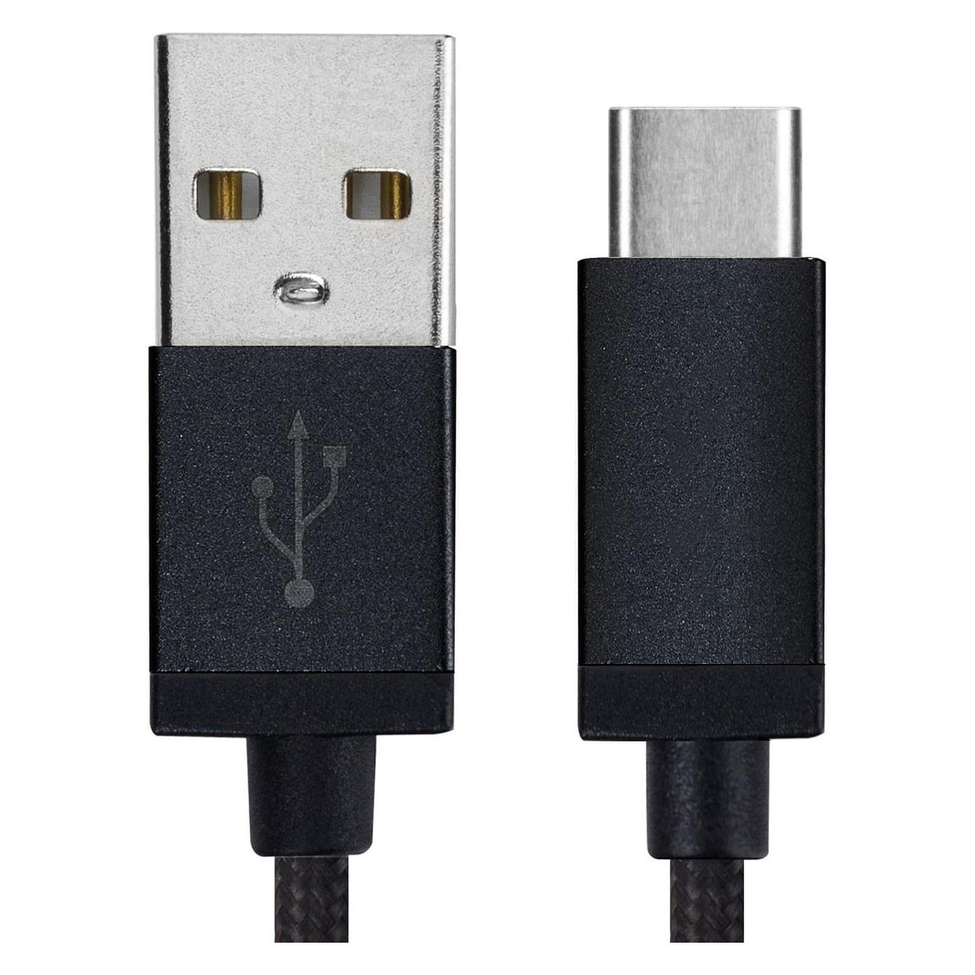Xqisit Cotton Cable USB C - USB A (1.80 m, USB 3.2 Gen 1) (27749)