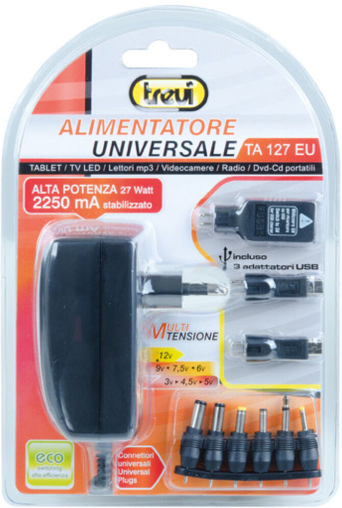 Trevi Alimentatore Universale 27W 2250Manero