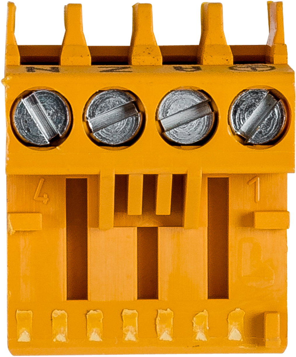 Connecteur femelle Wolf jaune à 4 broches. Rast5 279407499 pour TopOne