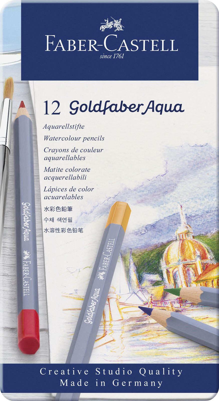 FABER-CASTELL Aquarellstifte Mehrfarbig 114612