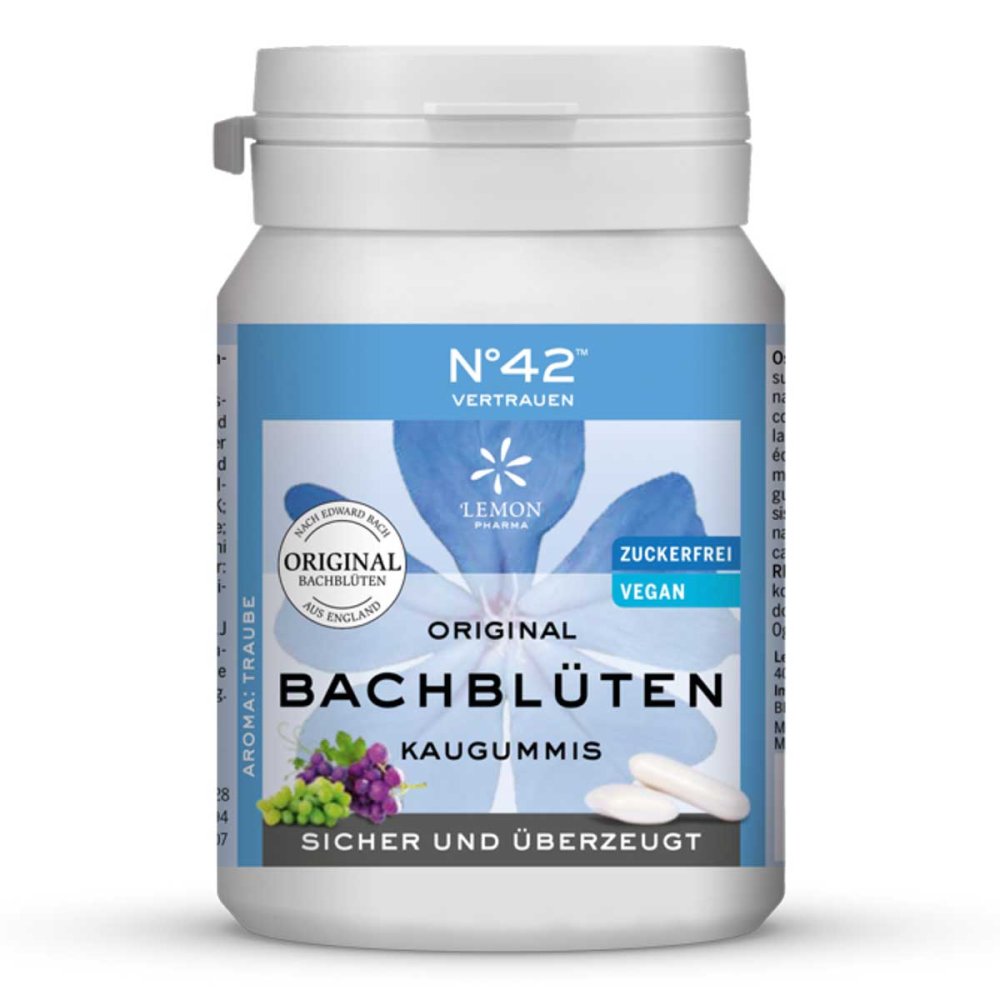 Hager Pharma GmbH Selbstvertrauen Kaugummi nach Doktor Bach 03630428