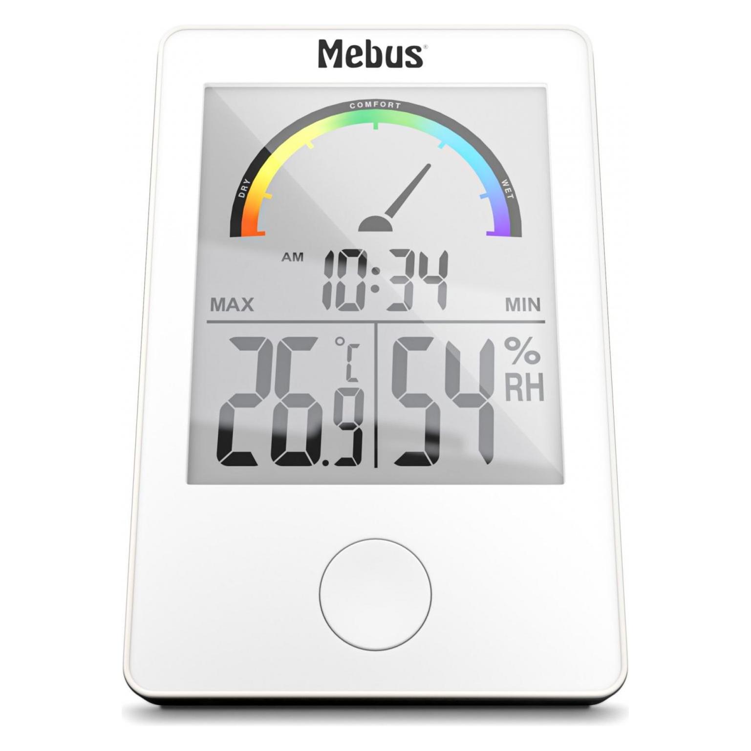Mebus 11130 Thermo-Hygrometer weiss (11130)