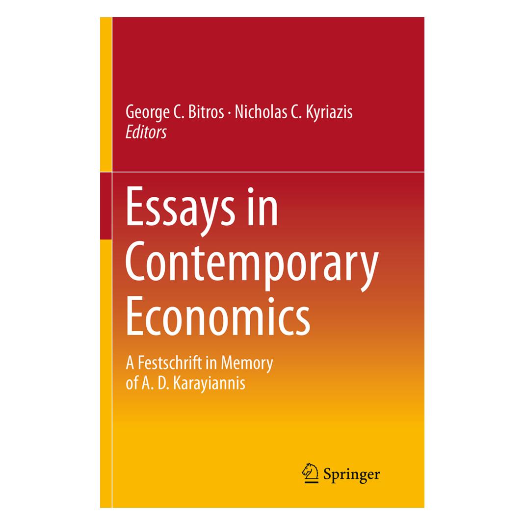Springer Essays in Contemporary Economics (Englisch, Softcover, George C. Bitros, Nicholas C. Kyriazis) (55837304)