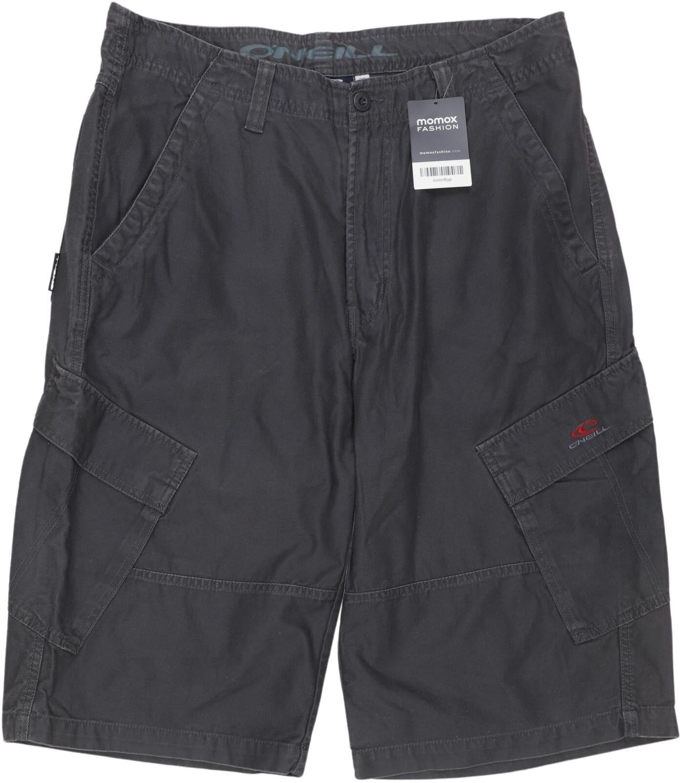 O Neill Herren Shorts, Grau, Gr. W32, Baumwolle - Second Hand