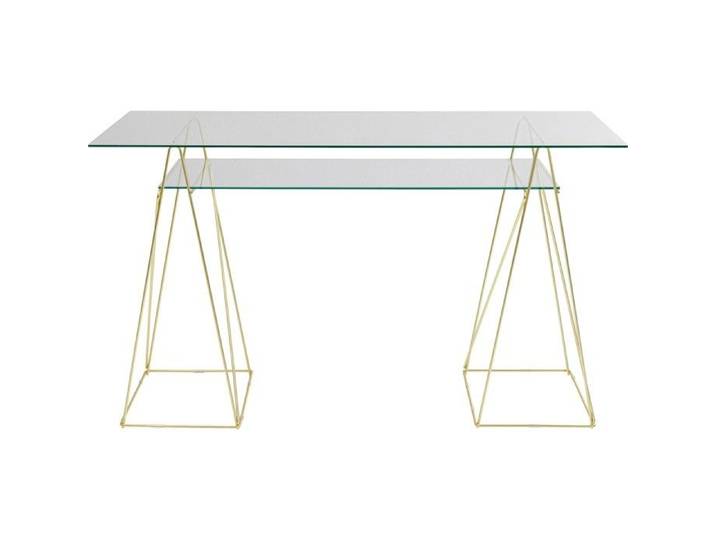 Bureau Polar 135x65cm doré Kare Design