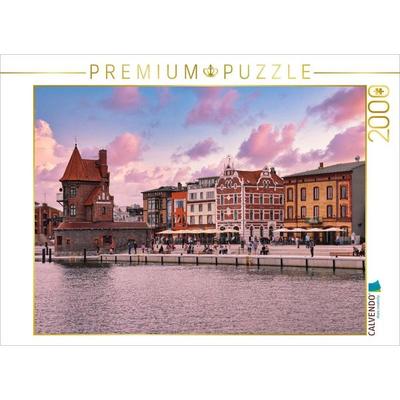 CALVENDO Puzzle Am Hafen von Stralsund | 2000 Teile Lege-Größe 90x67cm Foto-Puzzle für glückliche Stunden, Sonstige von , Calvendo Puzzle