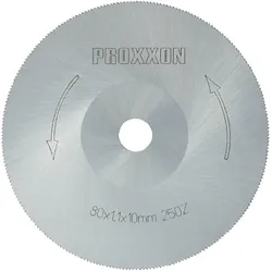 PROXXON 28730 Kreissägeblatt HSS 250 Zähne Ø80mm Durchmesser