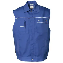 Arbeitsweste "CANVAS 320" - S - kornblau