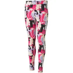 PUMA Essentials+ Street Art Print Leggings Mädchen 64 - orchid shadow 164