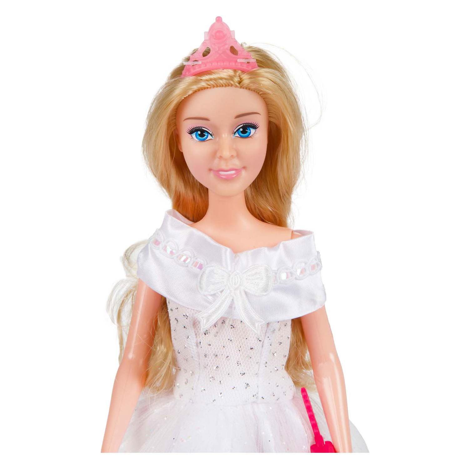 Toi-Toys Lauren Puppe Braut 28cm mit Zubehör (39957A)