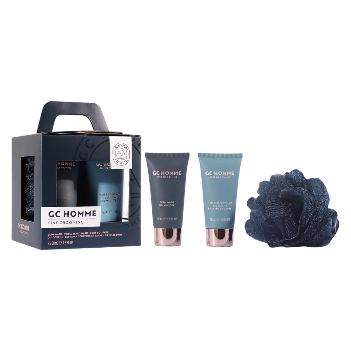 Grace Cole Set von The Luxury Bathing Company: GC Homme, Cleanse & Scrub, Körperschwamm + GC Homme, Cleansing (Körperpflegeset) (73513582)