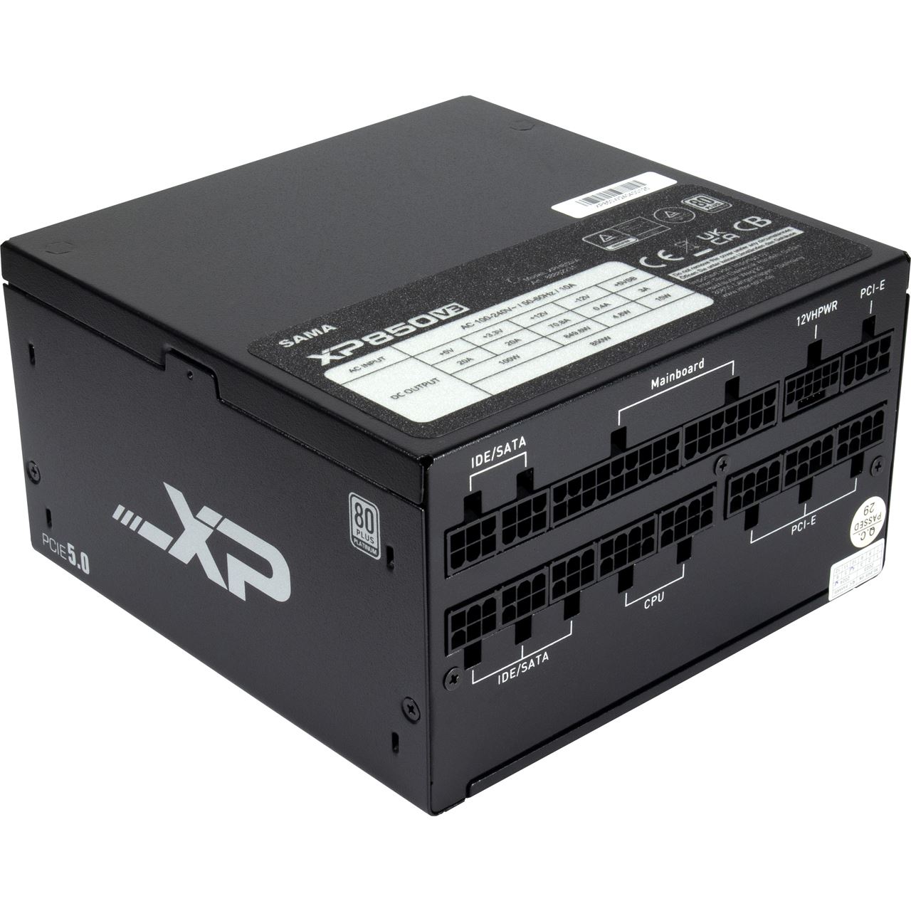 850 Watt Inter-Tech Sama XPH-850A Modular 80+ Platinum